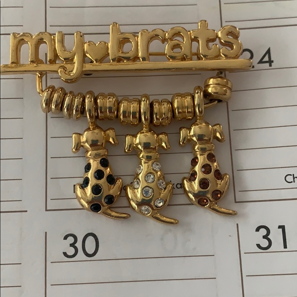 Brooch - My Brats.▪️(One-of-a-Kind)▪️